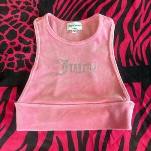Juicy Couture Sparkling Pink Kids Tank Top